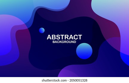 Colorful geometric background. Liquid color background design. Fluid shapes composition. Vector illustration