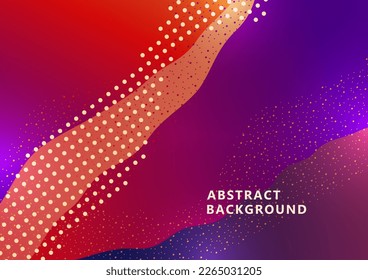 Colorful geometric background. Liquid color background design. Composition of liquid forms. Vector illustration