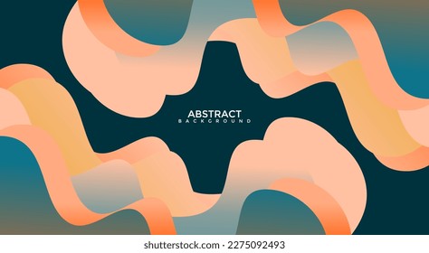 Colorful geometric background. Liquid color background design. liquid form, dynamic form composition. Vector illustration