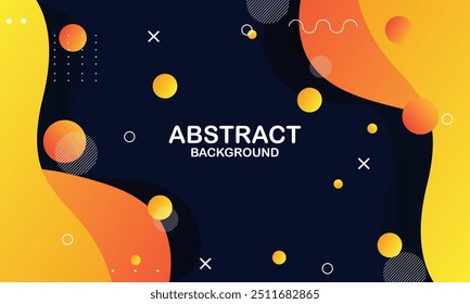 Colorful geometric background. Liquid color background design. Fluid shapes composition. Eps10 vector