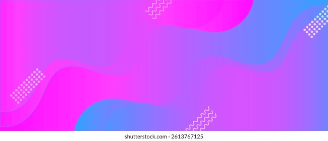Colorful geometric background. Liquid color background design. Fluid shapes composition. Eps10