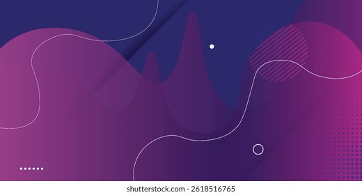 Colorful geometric background. Liquid color background design. Fluid shapes composition. Eps10 vector