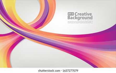 Colorful geometric background. Liquid, flow, fluid background. Fluid 3d shapes composition. Modern abstract cover. Fluid colors shapes. Poster design. Cool gradient shapes background. Eps10 vector.