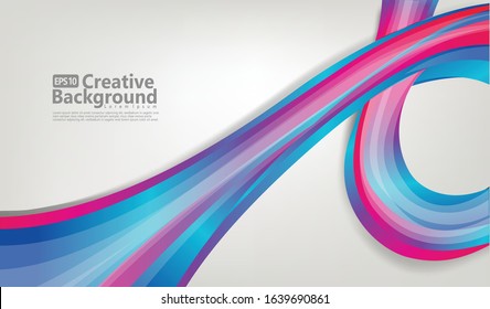 Colorful geometric background. Liquid, flow, fluid background. Fluid 3d shapes composition. Modern abstract cover. Fluid colors shapes. Poster design. Cool gradient shapes background. Eps10 vector.