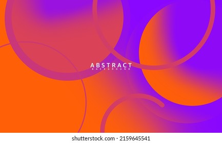 Colorful geometric background. liquid form. Creative geometry wallpaper. Trendy gradient shape composition
