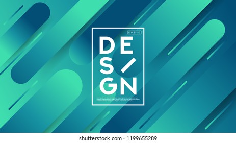 Colorful Geometric Background. Minimal Geometric Background. Gradient Shapes Composition.