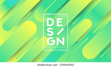 Colorful Geometric Background. Minimal Geometric Background. Gradient Shapes Composition.