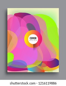 Colorful geometric background, modern abstract pattern. Vector templates for cover, template, decorated, brochure, flyer.