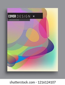 Colorful geometric background, modern abstract pattern. Vector templates for cover, template, decorated, brochure, flyer.
