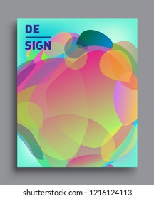 Colorful geometric background, modern abstract pattern. Vector templates for cover, template, decorated, brochure, flyer.

