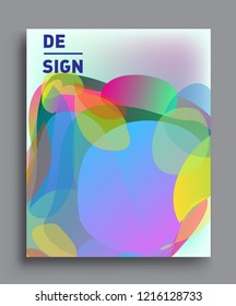 Colorful geometric background, modern abstract pattern. Vector templates for cover, template, decorated, brochure, flyer.