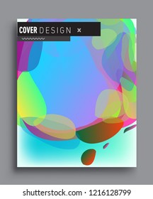 Colorful geometric background, modern abstract pattern. Vector templates for cover, template, decorated, brochure, flyer.
