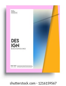 Colorful geometric background, modern abstract pattern. Vector templates for cover, template, decorated, brochure, flyer.
