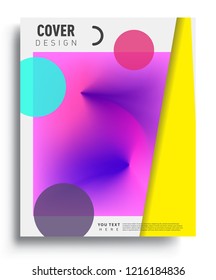 Colorful geometric background, modern abstract pattern. Vector templates for cover, template, decorated, brochure, flyer.