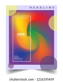 Colorful geometric background, modern abstract pattern. Vector templates for cover, template, decorated, brochure, flyer.
