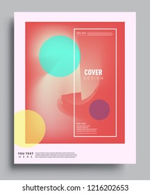 Colorful geometric background, modern abstract pattern. Vector templates for cover, template, decorated, brochure, flyer.
