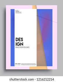 Colorful geometric background, modern abstract pattern. Vector templates for cover, template, decorated, brochure, flyer.