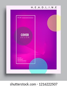 Colorful geometric background, modern abstract pattern. Vector templates for cover, template, decorated, brochure, flyer.
