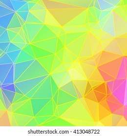 Colorful geometric background  mosaic covers design. patterm gradient low poly abstract art set bundle