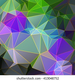 Colorful geometric background  mosaic covers design. patterm gradient low poly abstract art set bundle