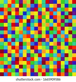 Colorful geometric
background. Mosaic tiles. Vector illustration.  