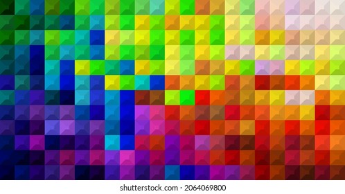 Colorful geometric
background. Mosaic tiles. Vector illustration. 