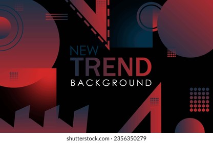 Colorful geometric background. New Trend Modern Abstract Template Design Corporate Business Presentation. Marketing Promotional Poster.