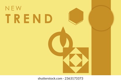 Colorful geometric background. New Trend Modern Abstract Template Design Corporate Business Presentation. Marketing Promotional Poster. Modern Elegant Looking Certificate Design. Festival Poster.