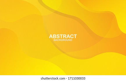 Colorful geometric background. Orange elements with fluid gradient. Dynamic shapes composition. Eps10 vector