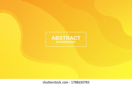 Fondo geométrico colorido. Elementos anaranjados con gradiente de fluido. Composición dinámica de formas. Vector Eps10