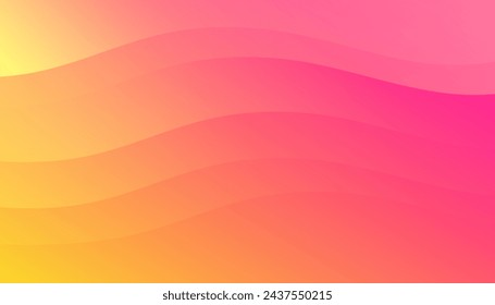 Colorful geometric background. Orange elements with fluid gradient. vector design concept. Decorative web layout or poster, banner
