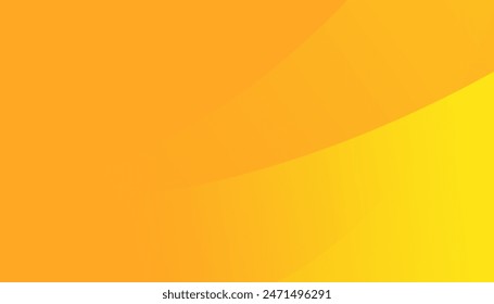 Colorful geometric background. Orange elements with fluid gradient. Dynamic shapes composition. Dynamic sound wave. Design element. Vector illustration
