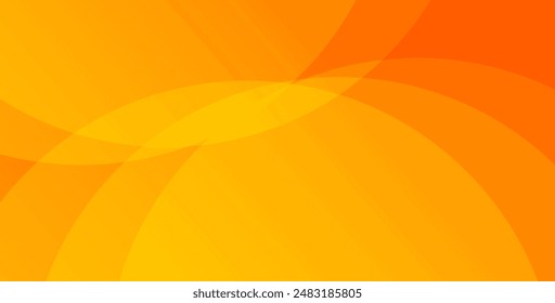 Colorful geometric background. Orange elements with fluid gradient. Dynamic shapes composition. Eps10 vector