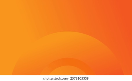 Colorful geometric background. Orange elements with fluid gradient. modern background, printable posters, banners, template concept