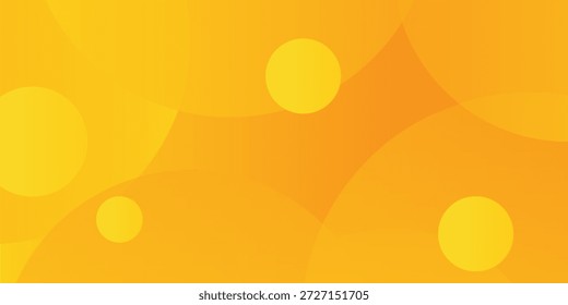 Colorful geometric background. Orange elements with fluid gradient. Dynamic shapes composition. Vector illustration