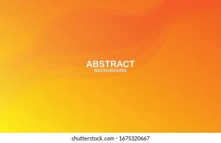 Colorful geometric background. Orange fluid shapes composition with trendy gradients. Liquid abstract background design. Futuristic design posters. Eps 10