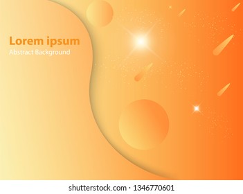 Colorful geometric background pattern. Fluid shapes composition with trendy gradients. Eps10 vector. - Vector