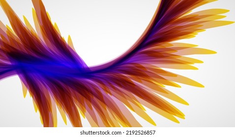 Colorful geometric background with plexus effect.