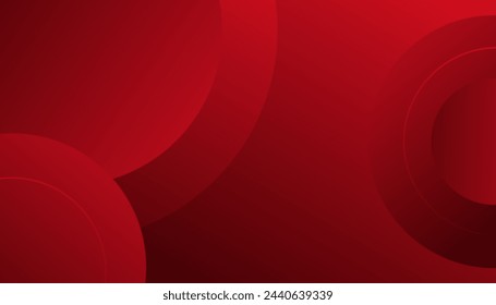 Colorful geometric background. Red elements with fluid gradient.  vector design concept. Decorative web layout or poster, banner
