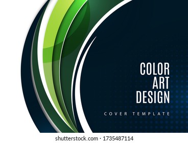 Farbiger geometrischer Hintergrund. Runde glatte Elemente. Dynamische Zusammensetzung der Zahlen. Modernes, helles, kreatives Design. Vektor-Abbildung