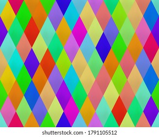 Colorful geometric background. Seamless vector.