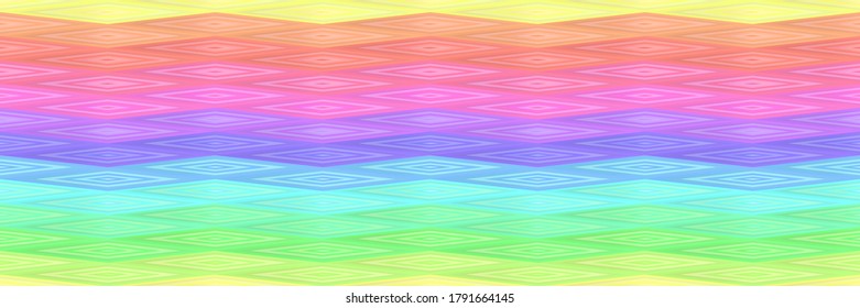 Colorful geometric background. Seamless vector.