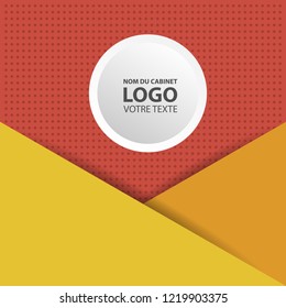 Colorful geometric background. Simple shapes composition. design layout for banner or poster.Eps10 vector.