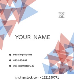Colorful geometric background. Simple shapes composition. design layout for banner or poster.Eps10 vector.