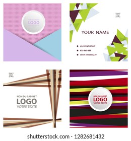 Colorful geometric background. Simple shapes composition. design layout for banner or poster.Eps10 vector.