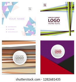 Colorful geometric background. Simple shapes composition. design layout for banner or poster.Eps10 vector.