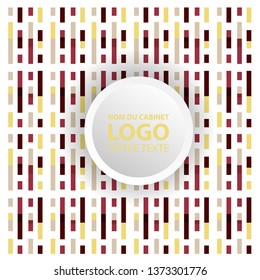 Colorful geometric background. Simple shapes composition. design layout for banner or poster.Eps10 vector.