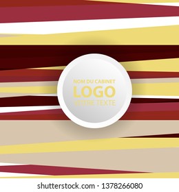 Colorful geometric background. Simple shapes composition. design layout for banner or poster.Eps10 vector.