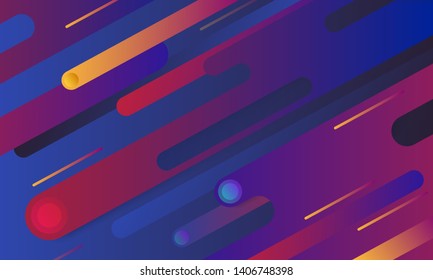 Colorful geometric background , space
