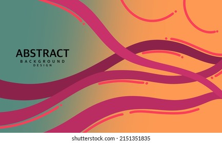 Colorful geometric background. Stylish gradient shape composition. Cool background design for posters. vector illustration